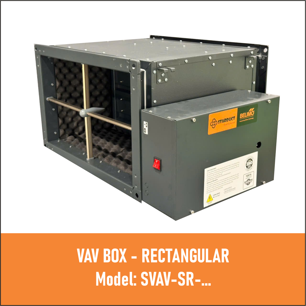 STARDUCT RETANGULAR VAV